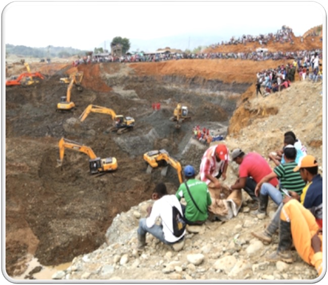 Accidente de mineros y mineras de Asnazú y Suárez.