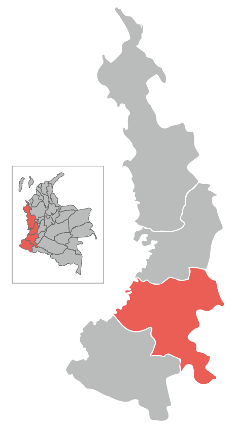 Mapa del proyecto EmpoderArte por la Paz